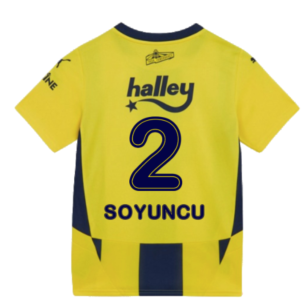 2024-2025 Fenerbahce Home Shirt (Kids) (Soyuncu 2)