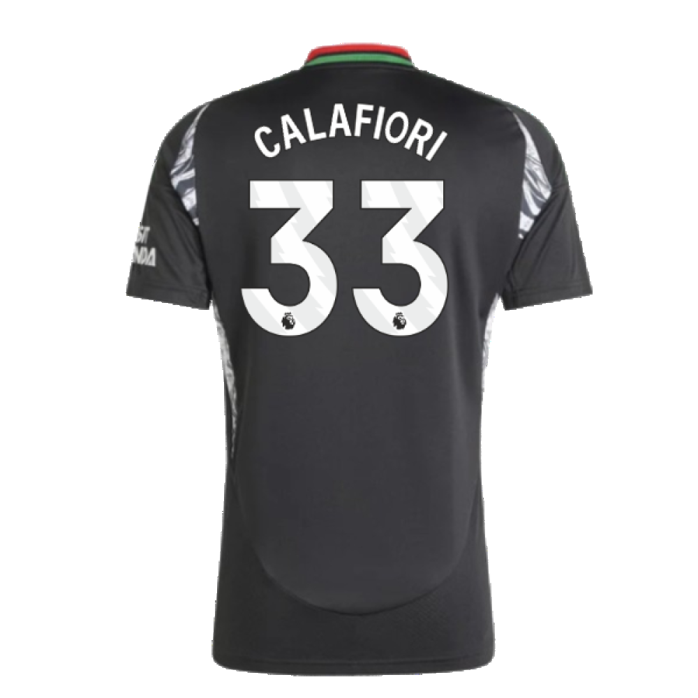 2024-2025 Arsenal Away Shirt (Calafiori 33)