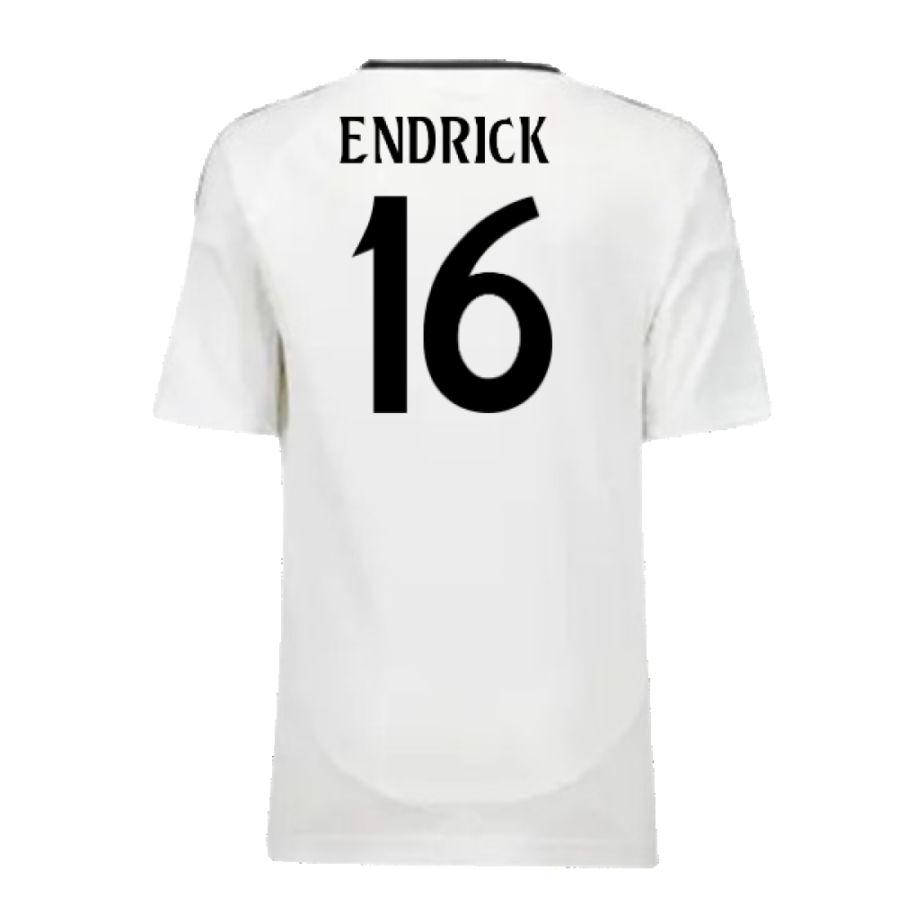 2024-2025 Real Madrid Home Youth Kit (Endrick 16)