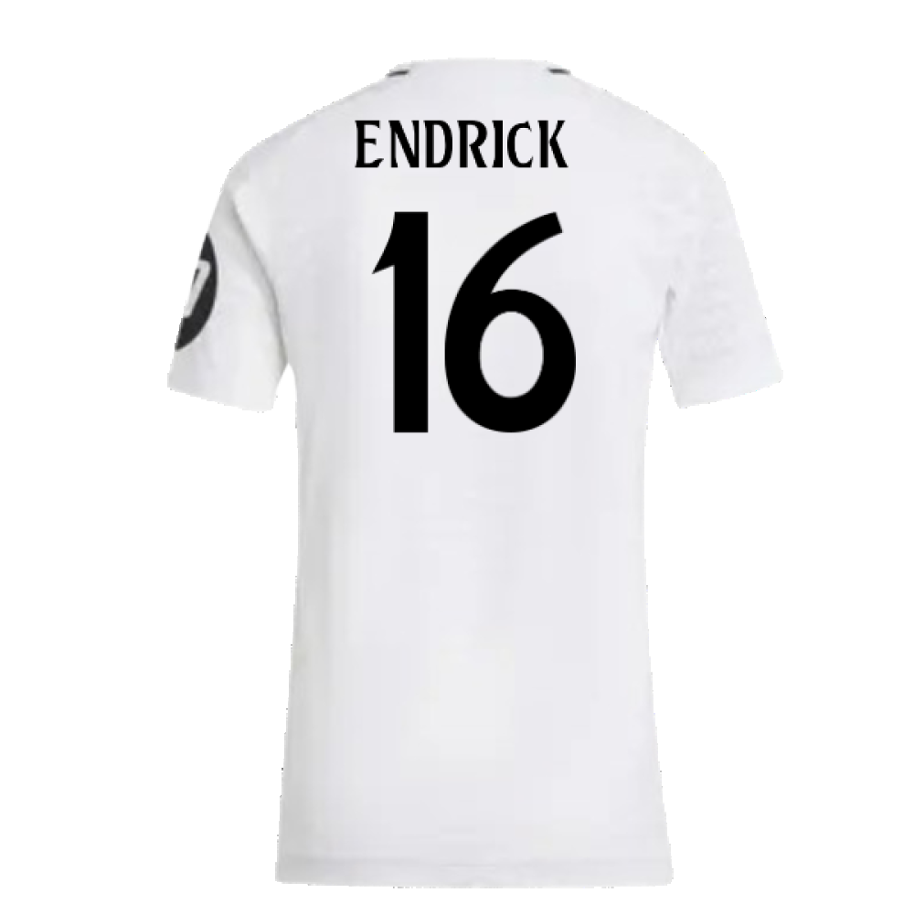 2024-2025 Real Madrid Authentic Home Shirt (Womens) (Endrick 16)