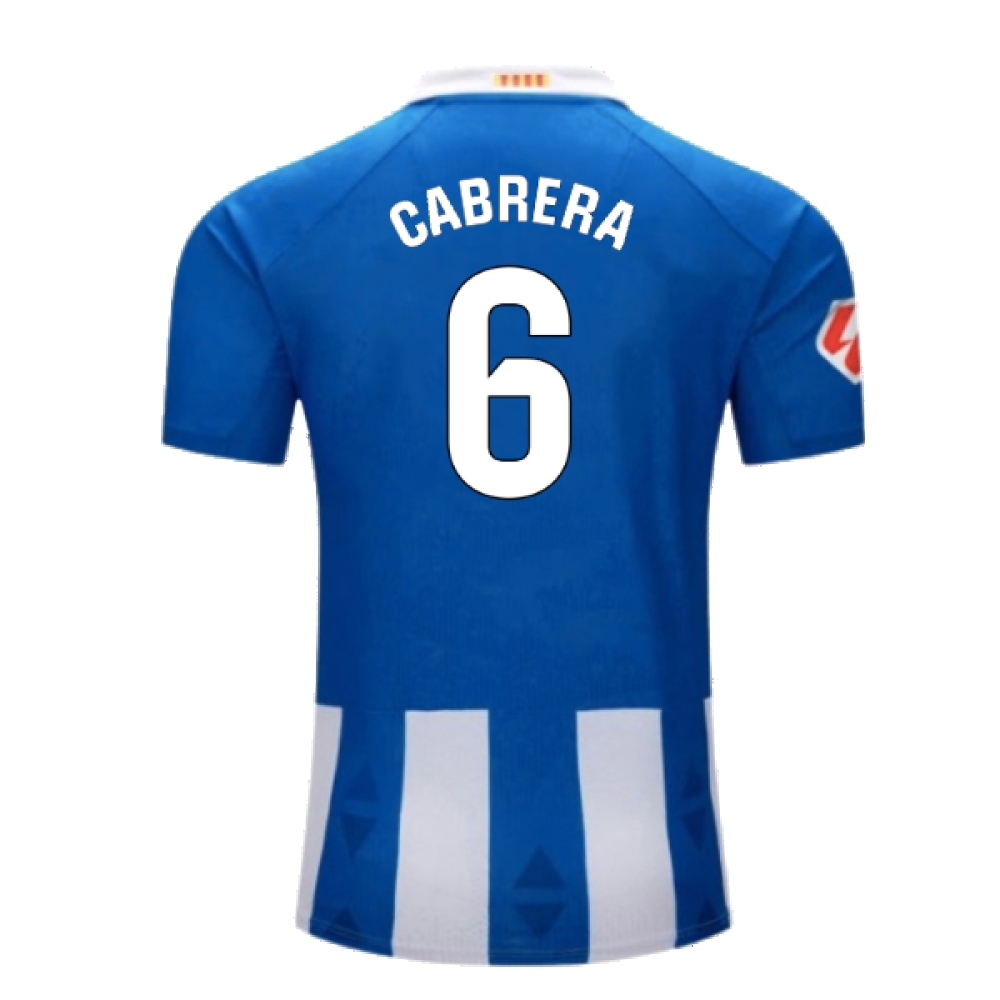 2024-2025 Espanyol Home Shirt (Cabrera 6)