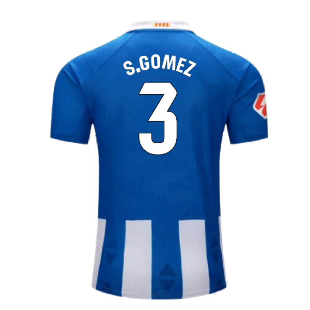 2024-2025 Espanyol Home Shirt (S.Gomez 3)