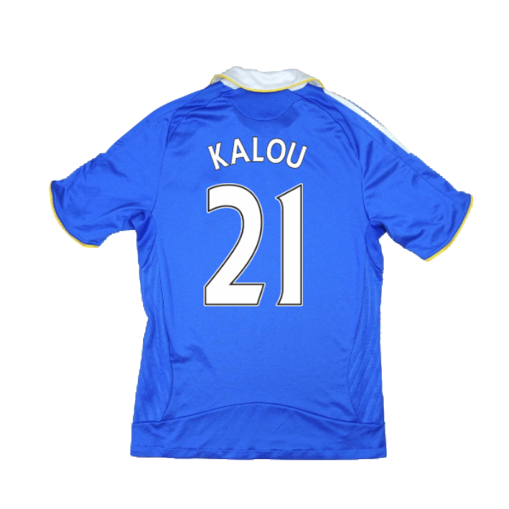 Chelsea 2008-09 Home Shirt ((Good) S) (Kalou 21)