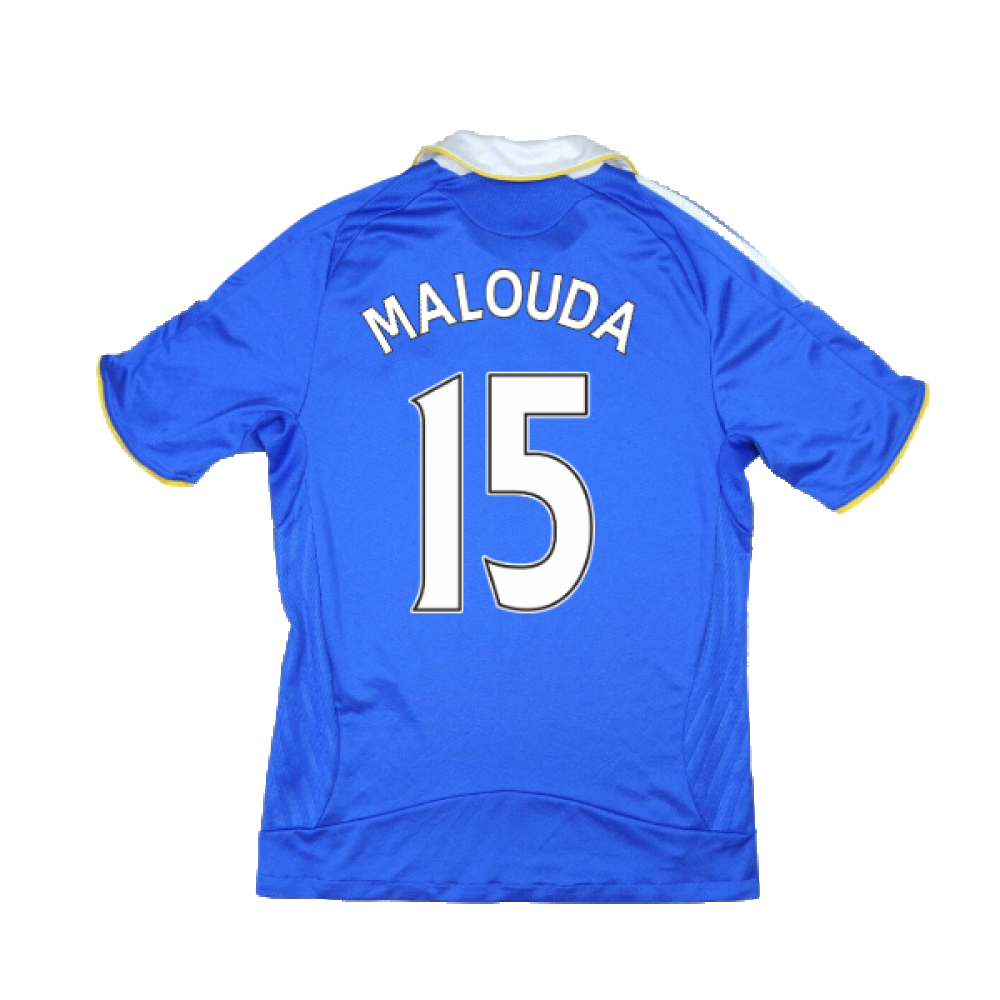 Chelsea 2008-09 Home Shirt ((Good) S) (Malouda 15)