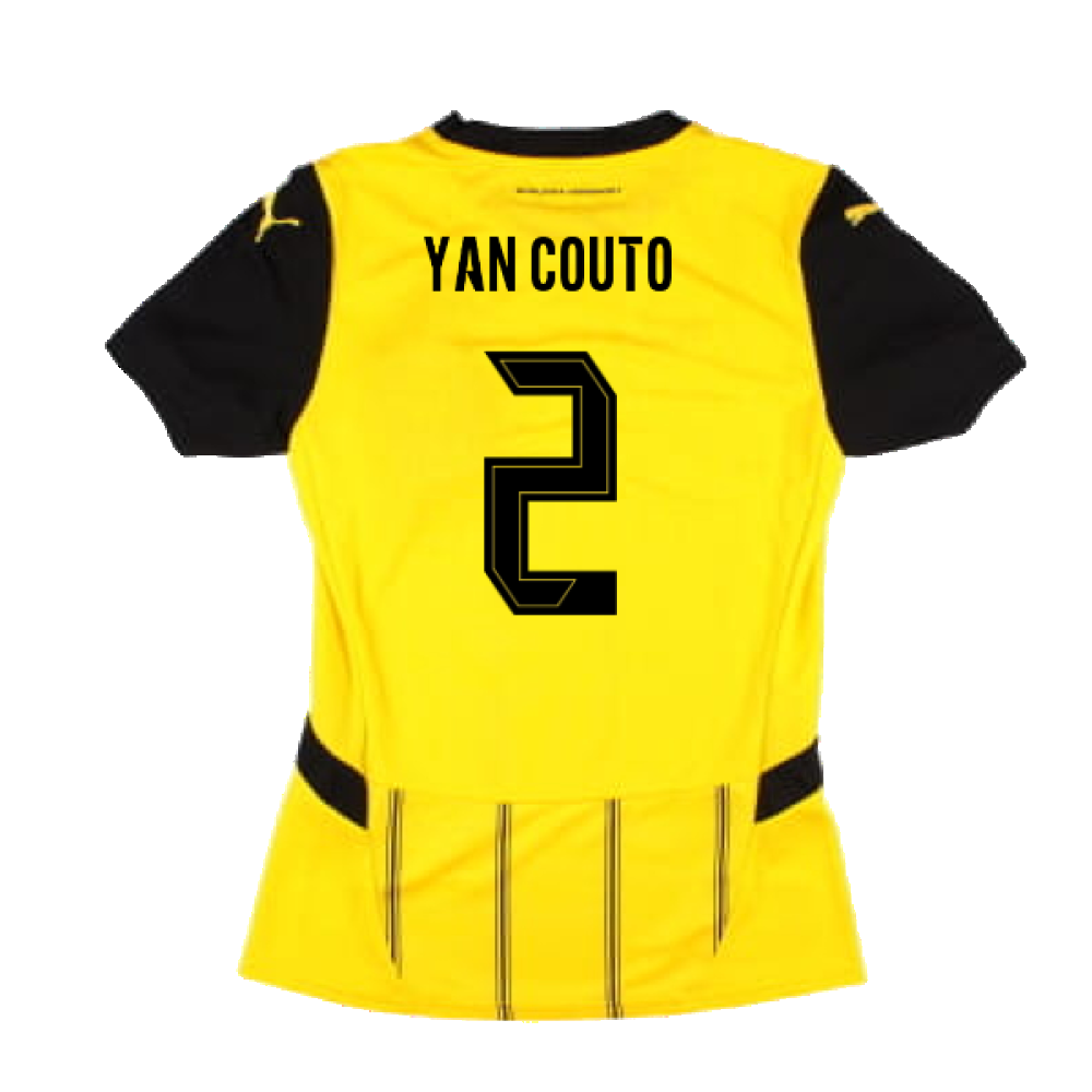 2024-2025 Borussia Dortmund Home Shirt (Ladies) (Yan Couto 2)