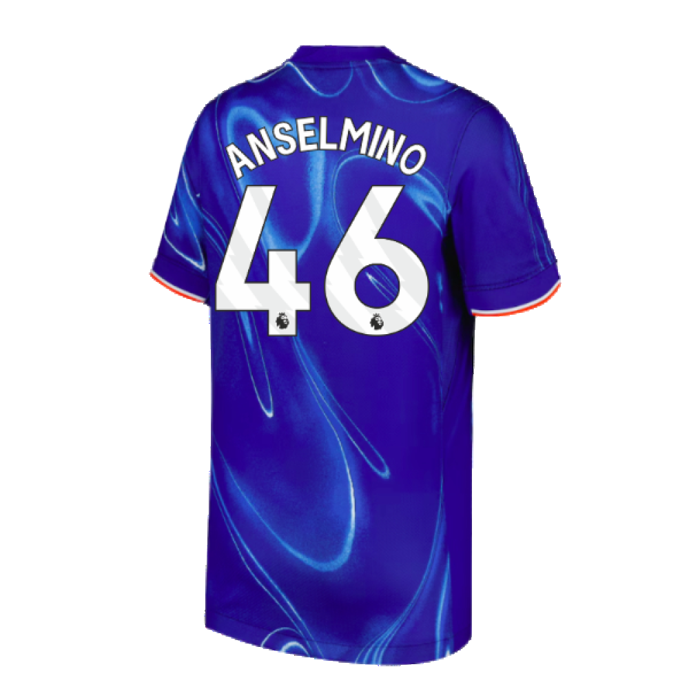 2024-2025 Chelsea Home Shirt (Kids) (Anselmino 46)