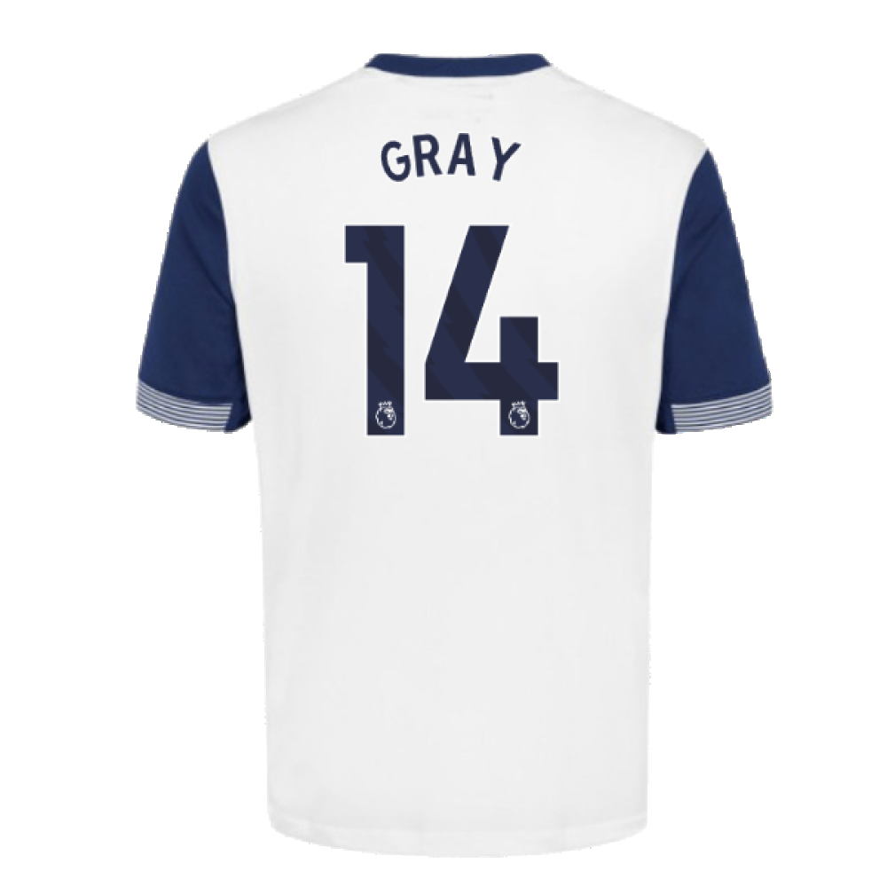 2024-2025 Tottenham Hotspur Home Shirt (Gray 14)