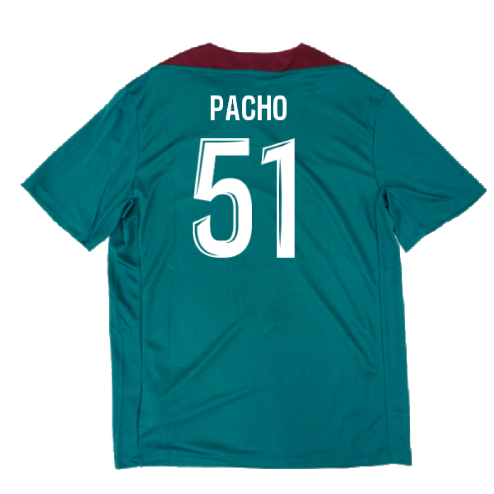 2024-2025 PSG Strike Dri-Fit Training Shirt (Teal) (Pacho 51)