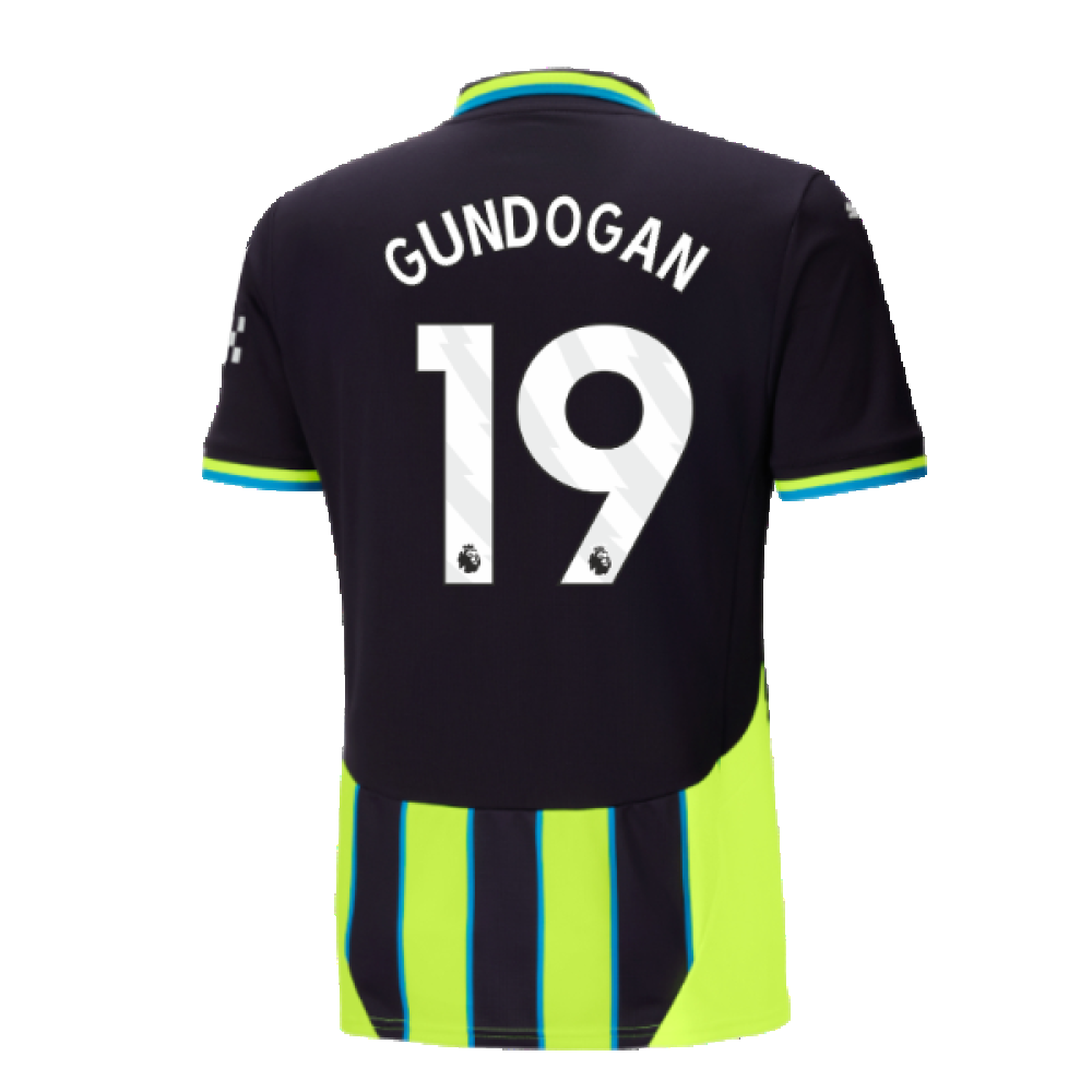 2024-2025 Man City Away Shirt (Gundogan 19)