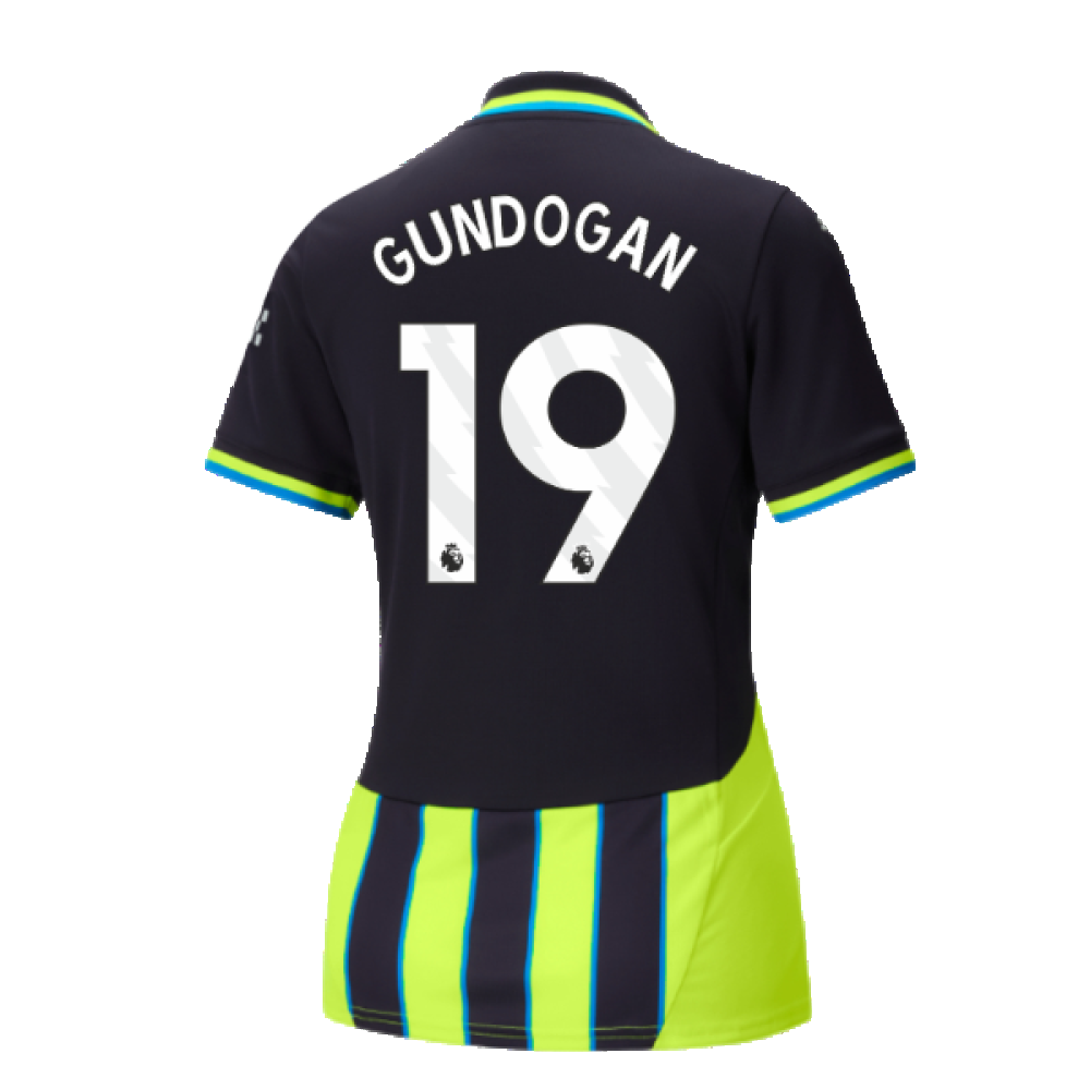 2024-2025 Man City Away Shirt (Womens) (Gundogan 19)