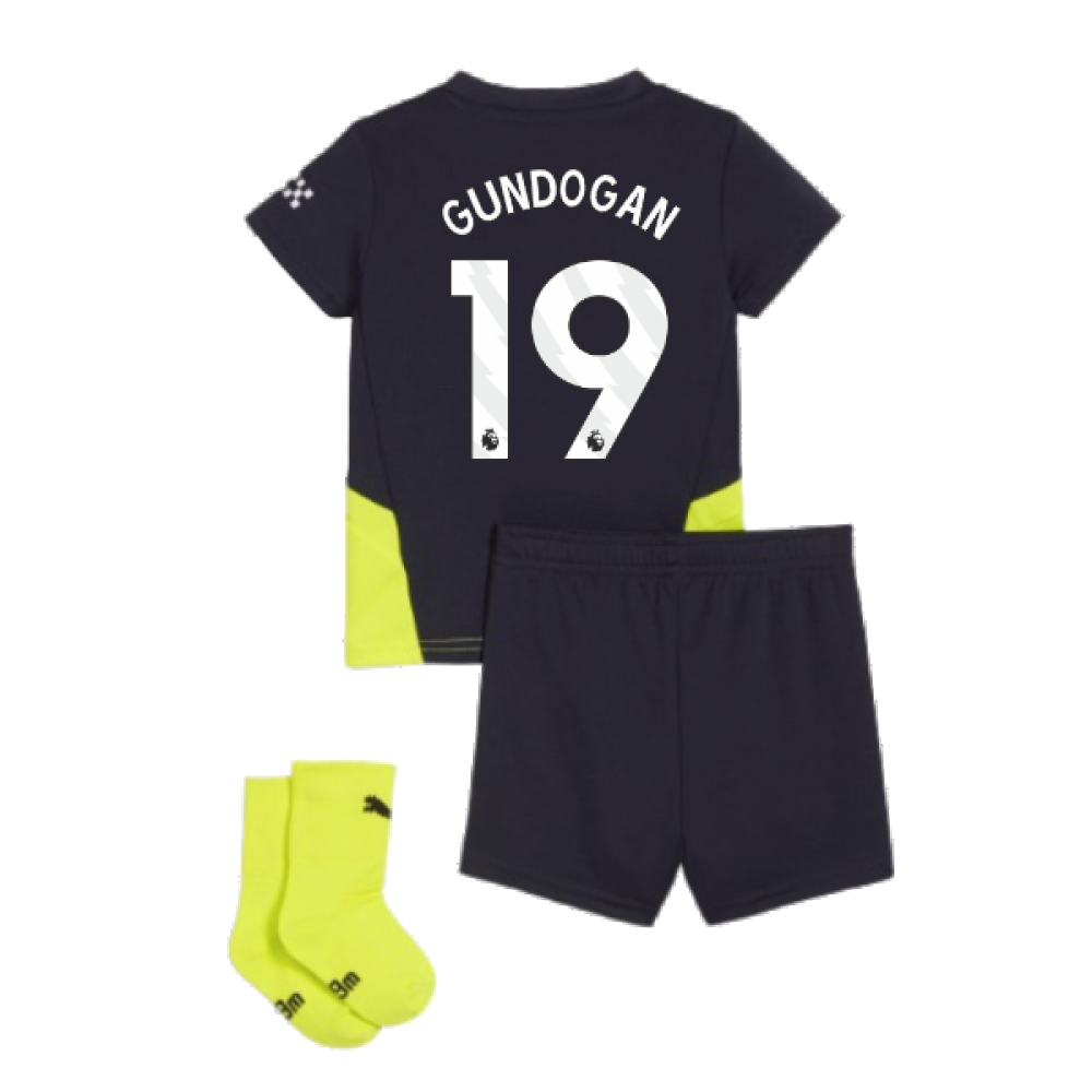 2024-2025 Man City Away Baby Kit (Gundogan 19)