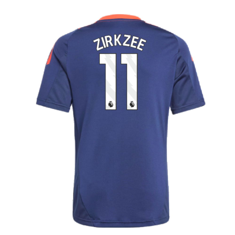 2024-2025 Man Utd Training Jersey (Night Indigo) - Kids (Zirkzee 11)