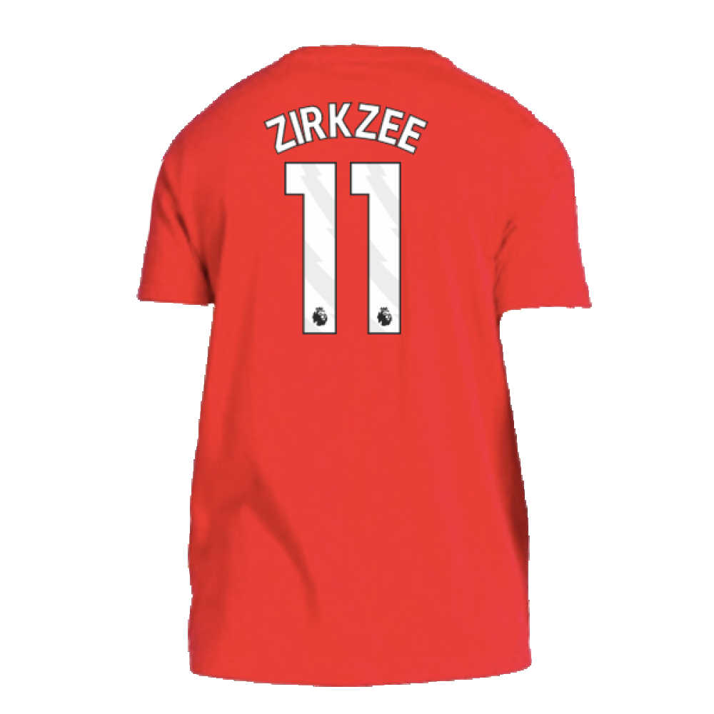 2024-2025 Man Utd DNA Tee (Red) (Zirkzee 11)