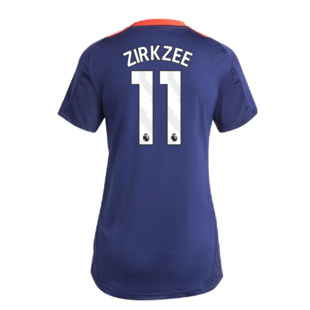 2024-2025 Man Utd Training Jersey (Night Indigo) - Womens (Zirkzee 11)