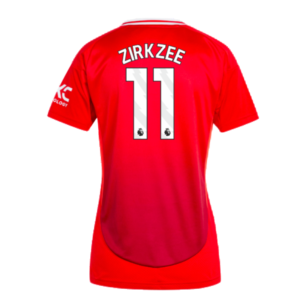 2024-2025 Man Utd Home Shirt (Womens) (Zirkzee 11)