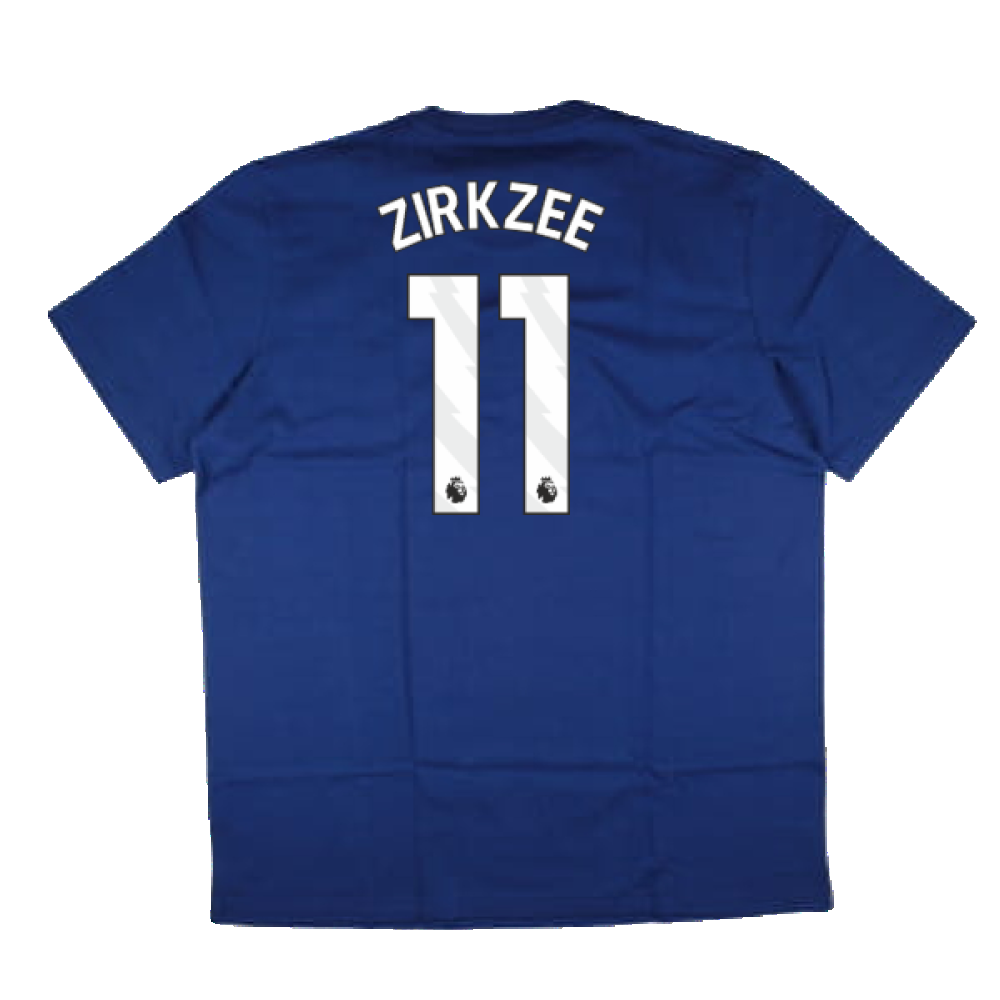 2024-2025 Man Utd Seasonal Tee (Victory Blue) (Zirkzee 11)