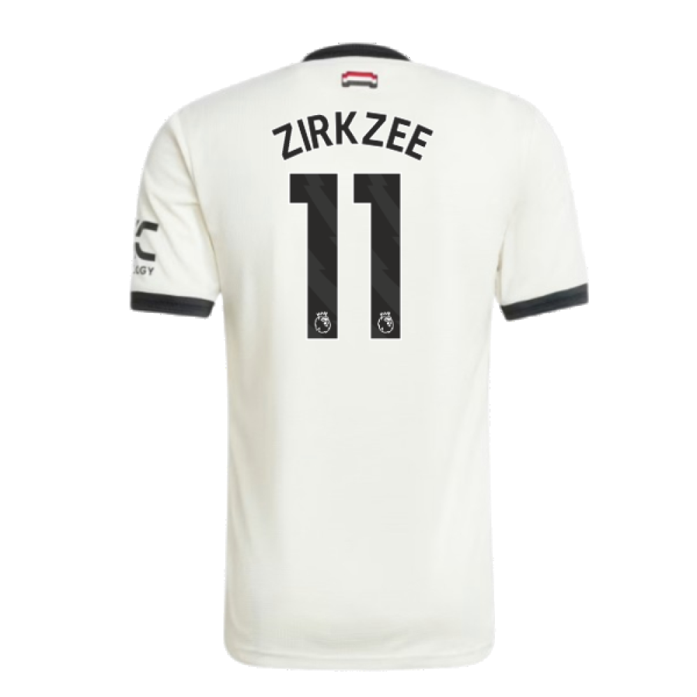 2024-2025 Man Utd Authentic Third Shirt (Zirkzee 11)