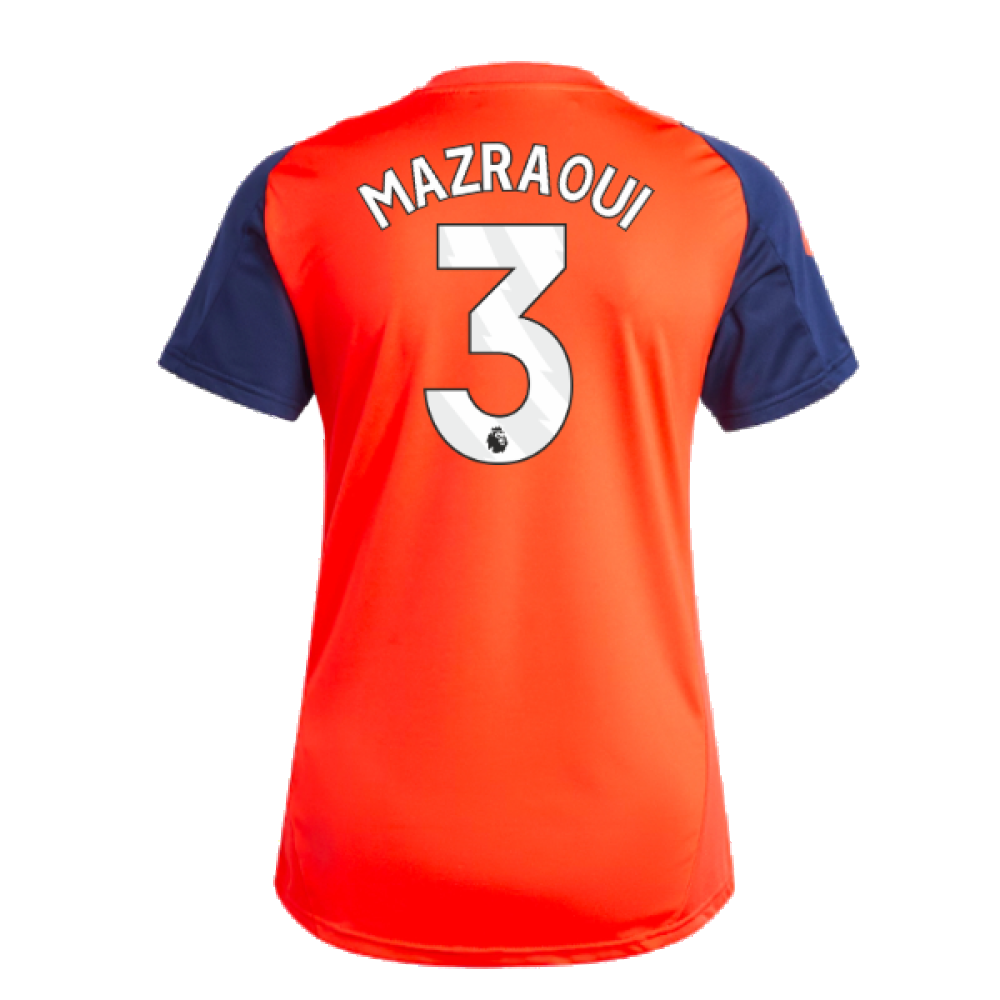 2024-2025 Man Utd Training Jersey (Red) - Womens (Mazraoui 3)