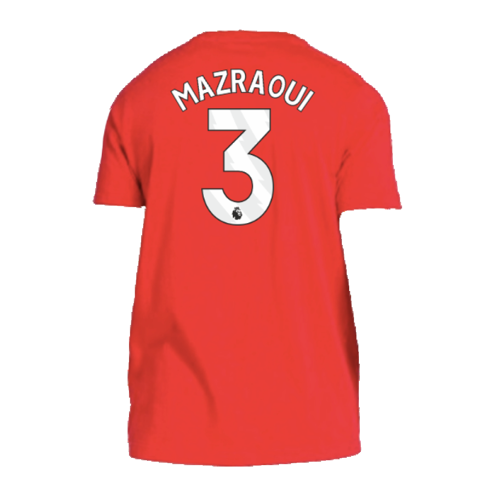 2024-2025 Man Utd DNA Tee (Red) (Mazraoui 3)