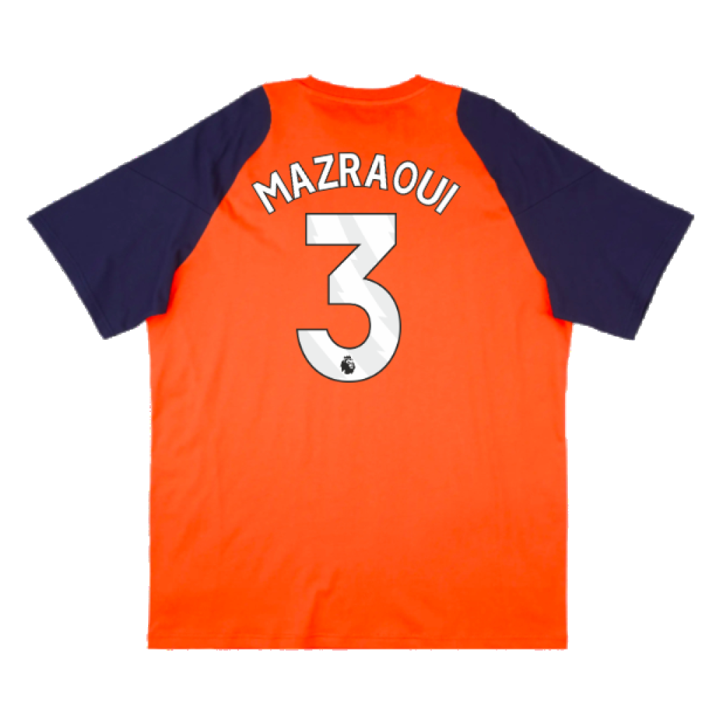 2024-2025 Man Utd Training Tee (Red) (Mazraoui 3)