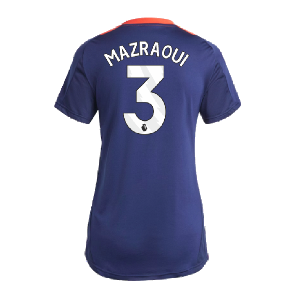 2024-2025 Man Utd Training Jersey (Night Indigo) - Womens (Mazraoui 3)