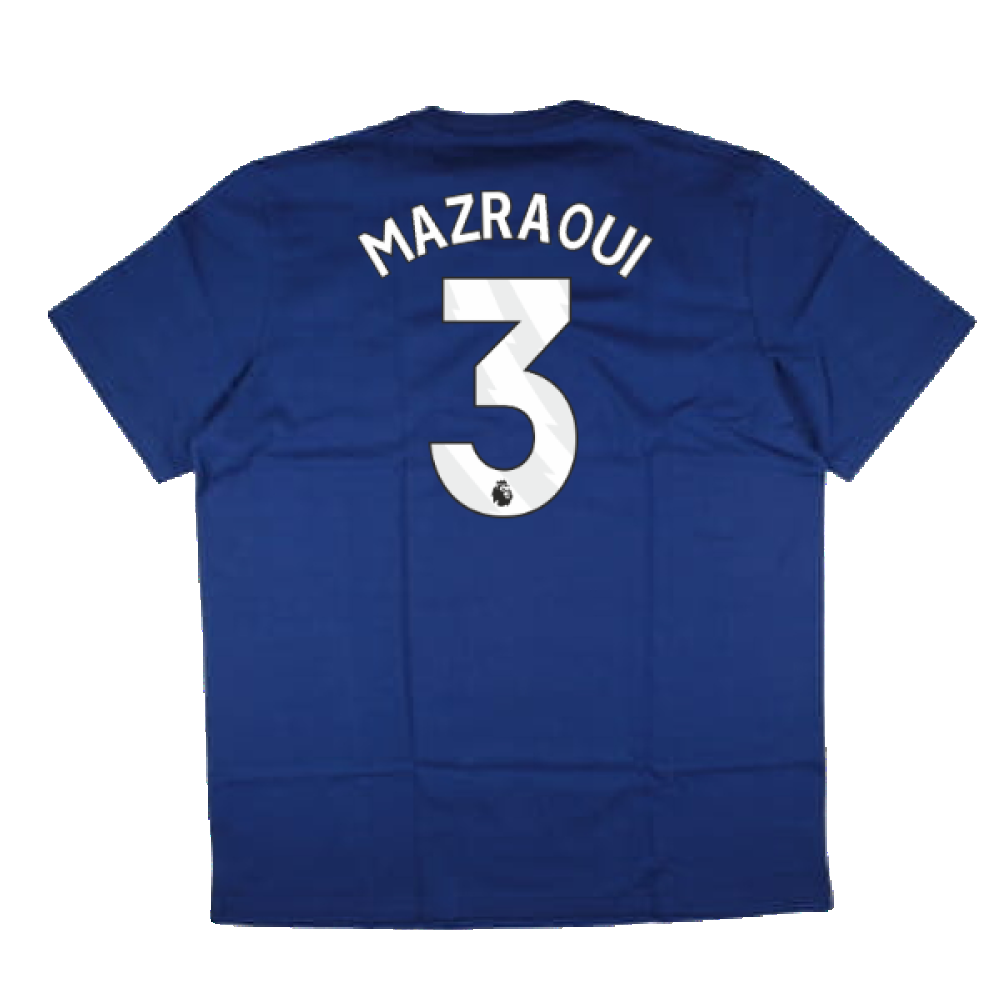 2024-2025 Man Utd Seasonal Tee (Victory Blue) (Mazraoui 3)