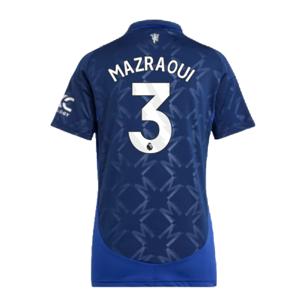 2024-2025 Man Utd Away Shirt (Womens) (Mazraoui 3)