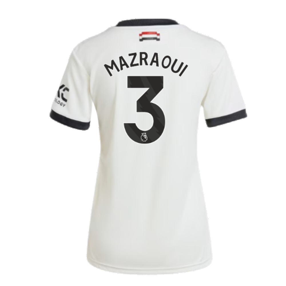 2024-2025 Man Utd Third Shirt (Womens) (Mazraoui 3)