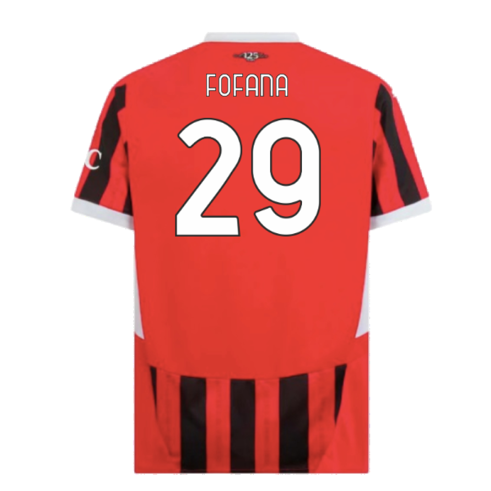 2024-2025 AC Milan Home Shirt (Fofana 29)