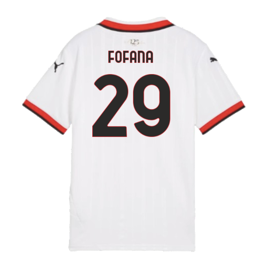 2024-2025 AC Milan Away Shirt (Kids) (Fofana 29)