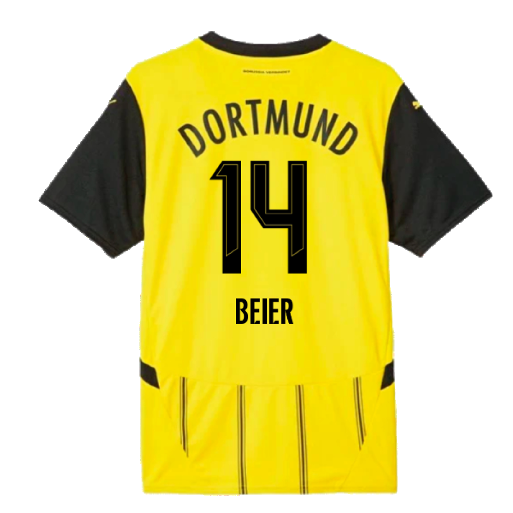 2024-2025 Borussia Dortmund Home Shirt (Beier 14)