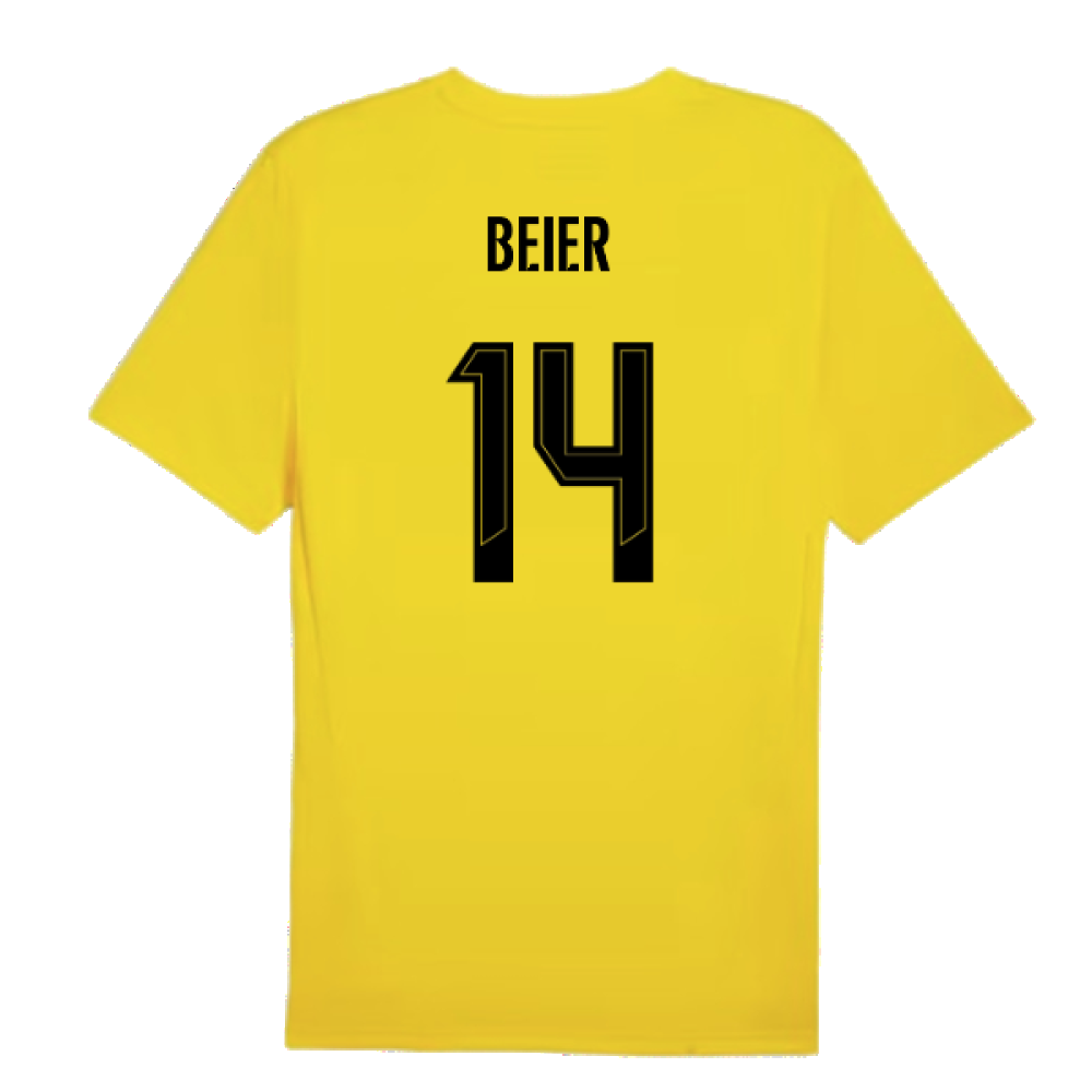 2024-2025 Borussia Dortmund Training Shirt (Yellow) (Beier 14)