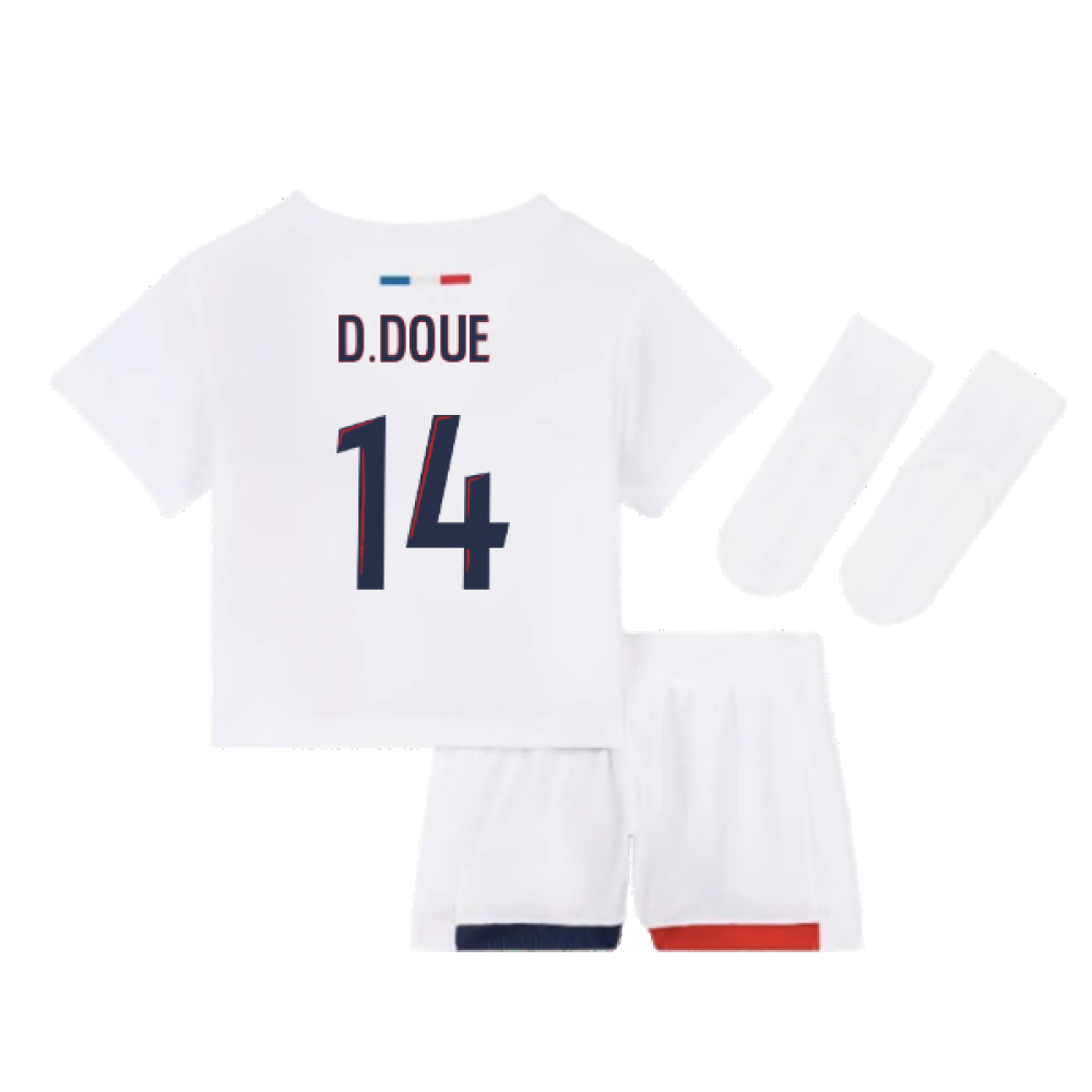 2024-2025 PSG Away Baby Kit (D.Doue 14)