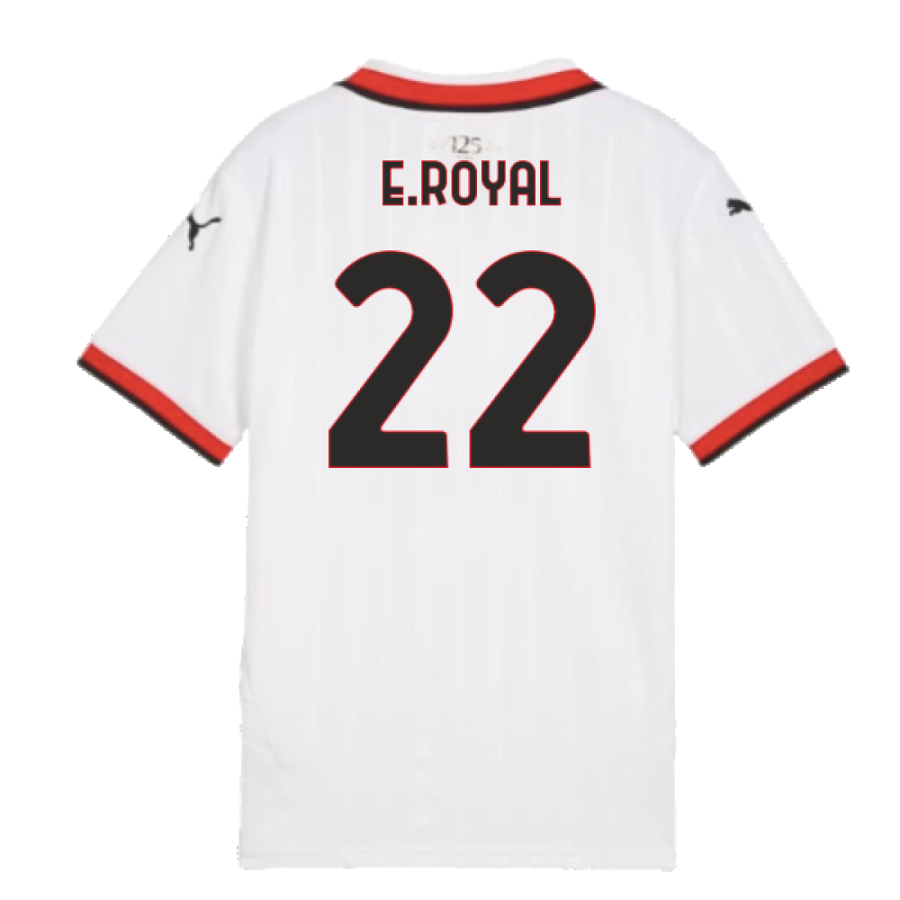 2024-2025 AC Milan Away Shirt (Kids) (E.Royal 22)