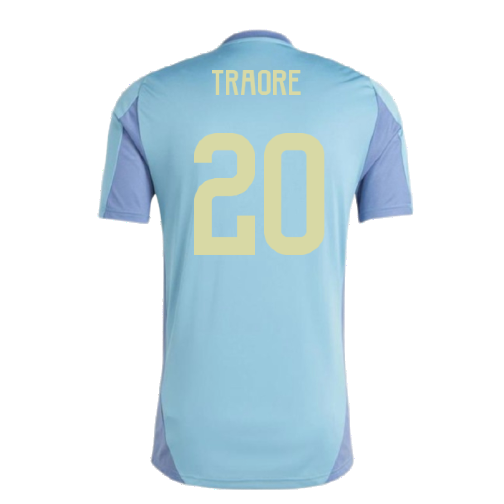 2024-2025 Ajax Training Jersey (Tactile Steel) (Traore 20)