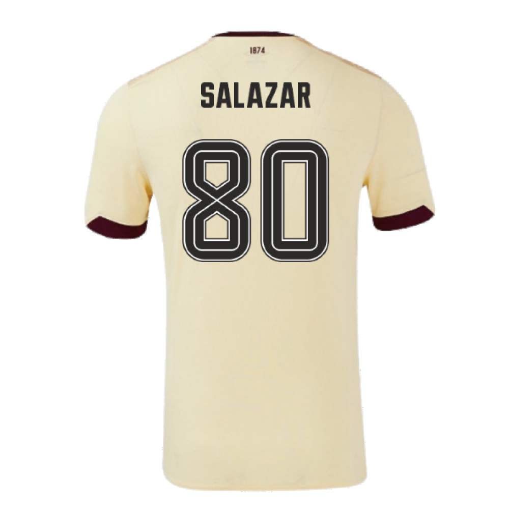 2024-2025 Hearts Away Shirt (Kids) (Salazar 80)