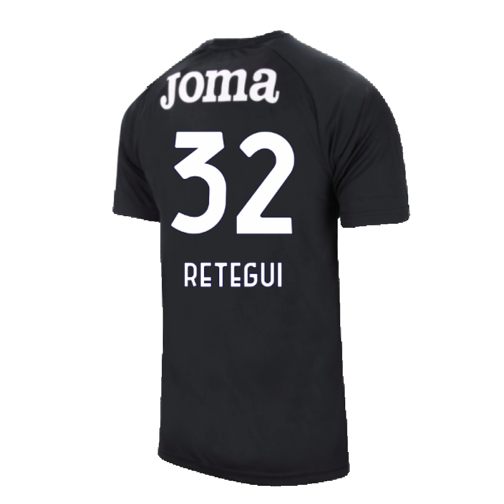 2024-2025 Atalanta Training Shirt (Blue-Black) (Retegui 32)