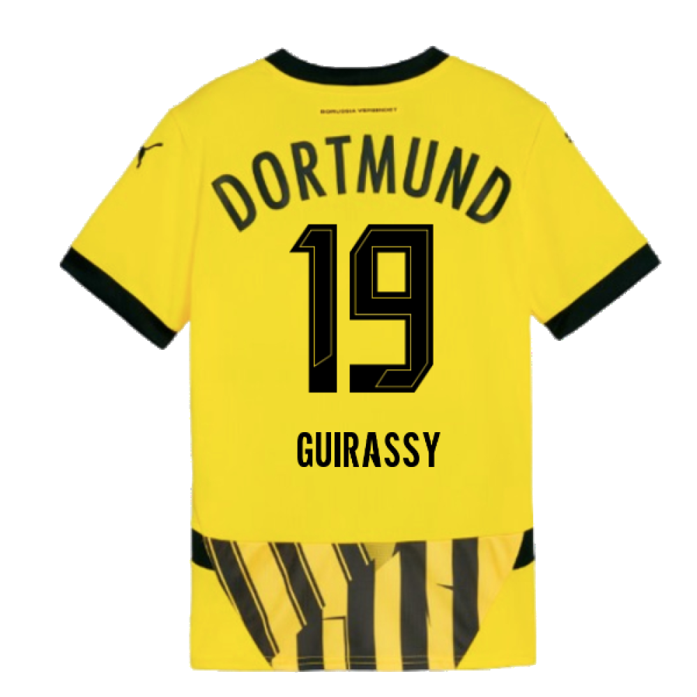 2024-2025 Borussia Dortmund Cup Shirt (Kids) (Guirassy 19)