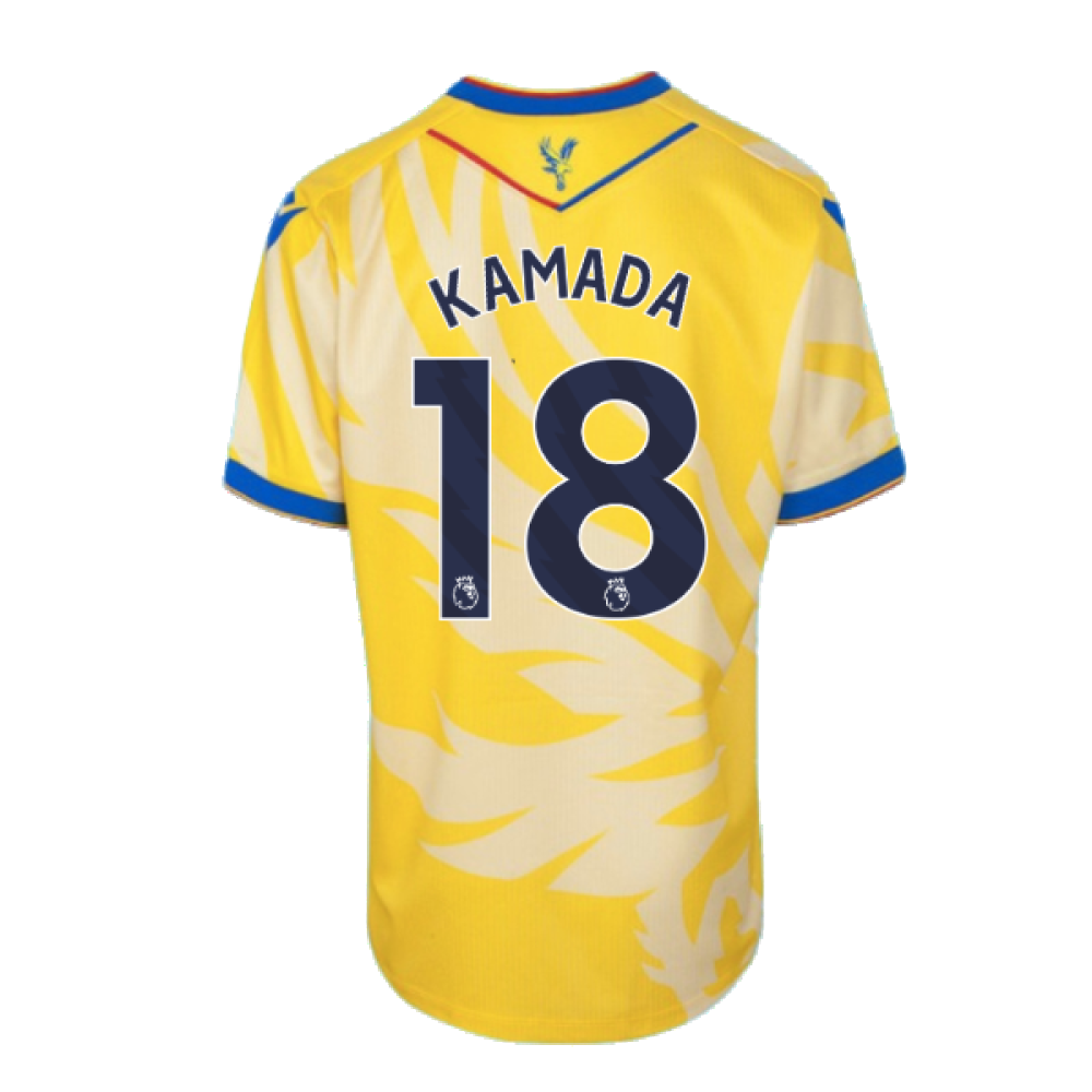 2024-2025 Crystal Palace Away Shirt (Kids) (Kamada 18)