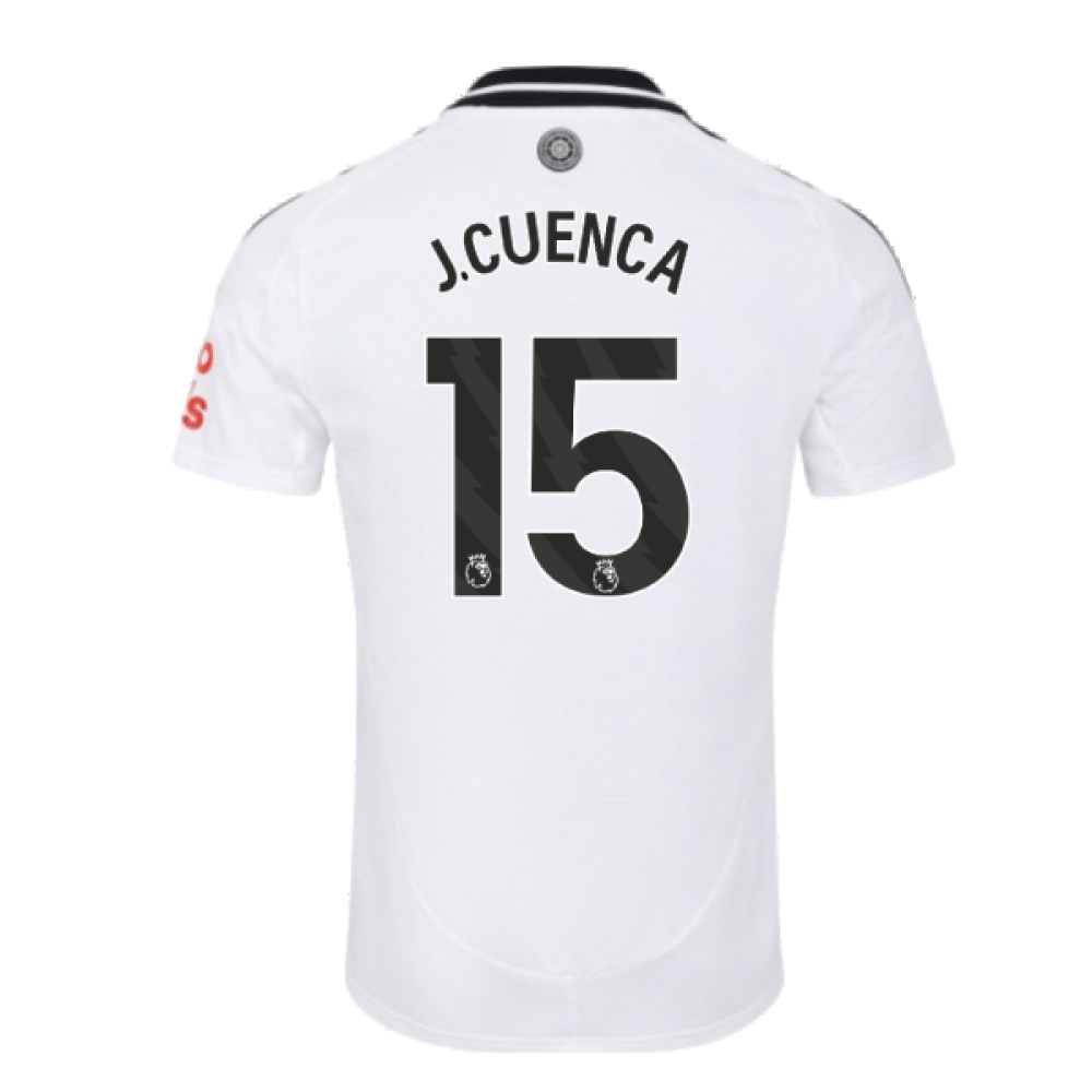 2024-2025 Fulham Home Shirt (J.Cuenca 15)