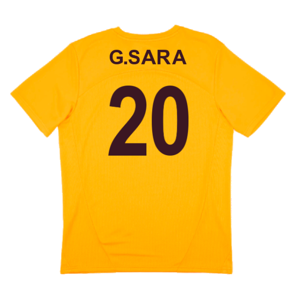 2024-2025 Galatasaray Training Shirt (Orange) (G.Sara 20)