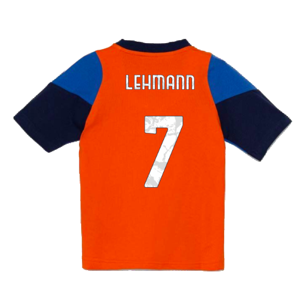 2024-2025 Juventus Training Tee (Orange) - Kids (Lehmann 7)