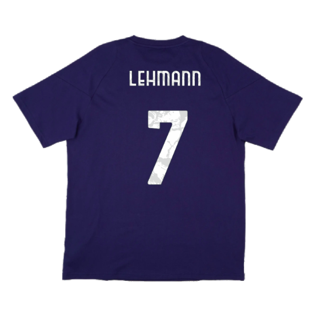 2024-2025 Juventus Training Tee (Navy) (Lehmann 7)