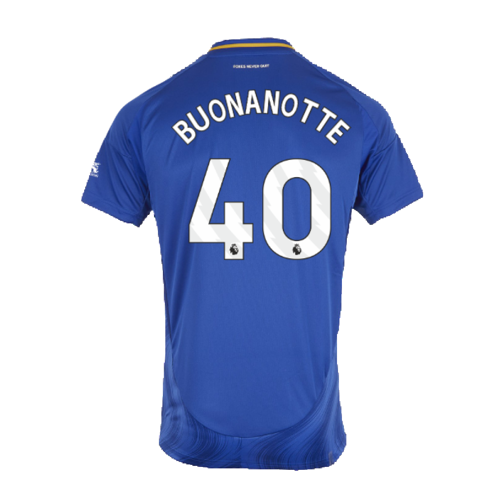 2024-2025 Leicester City Home Shirt (Kids) (Buonanotte 40)