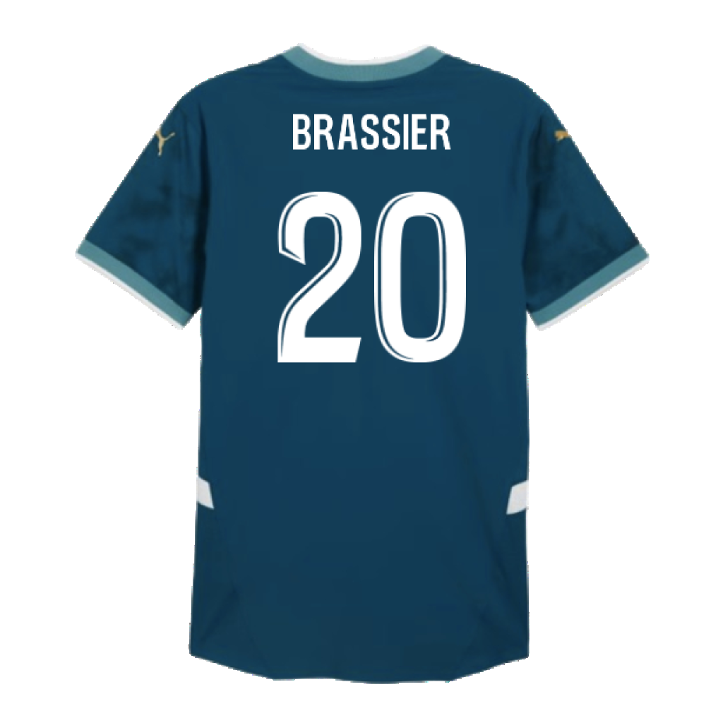 2024-2025 Marseille Away Authentic Shirt (Brassier 20)