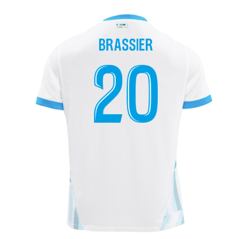 2024-2025 Marseille Home Shirt (Kids) (Brassier 20)