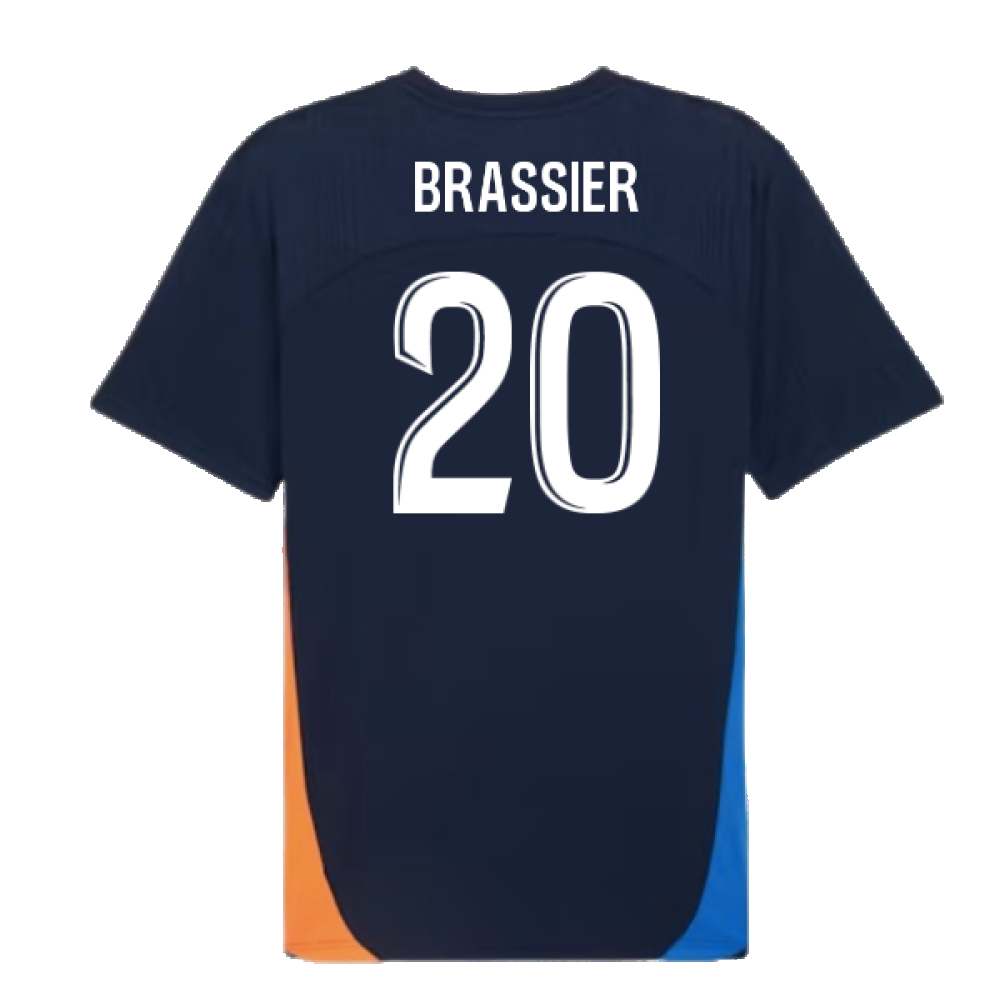 2024-2025 Marseille Training Shirt (Club Navy) (Brassier 20)