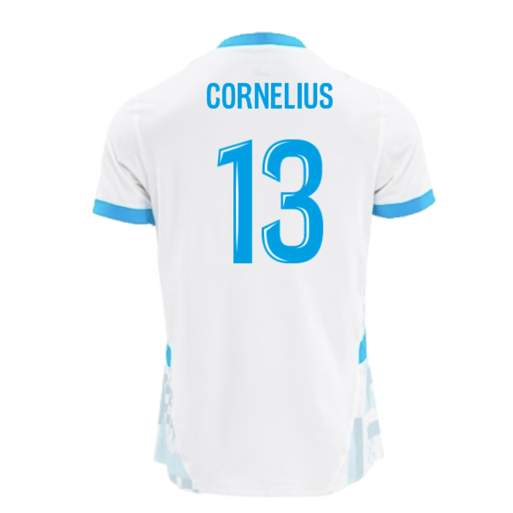 2024-2025 Marseille Home Authentic Shirt (Cornelius 13)