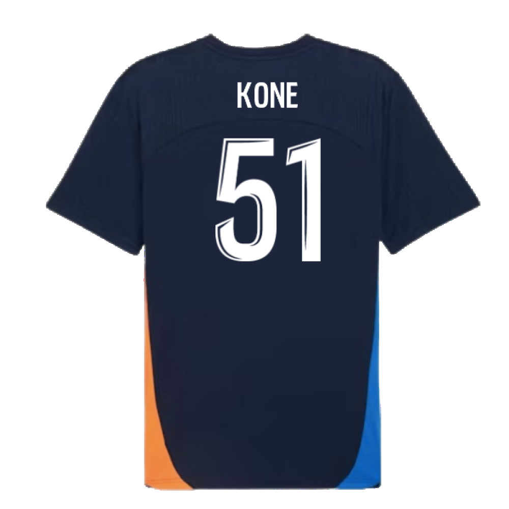 2024-2025 Marseille Training Shirt (Club Navy) (Kone 51)