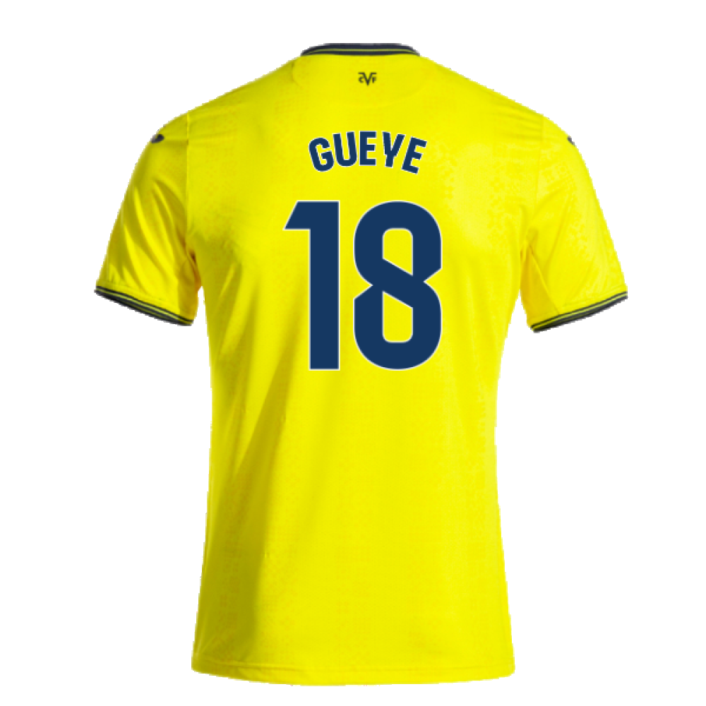 2024-2025 Villarreal Home Shirt (Gueye 18)